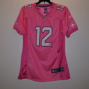 Pink Seahawks Jersey